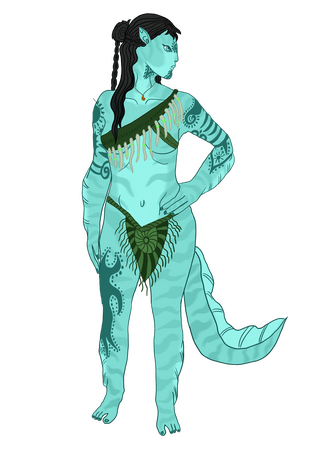 A reef Na'vi